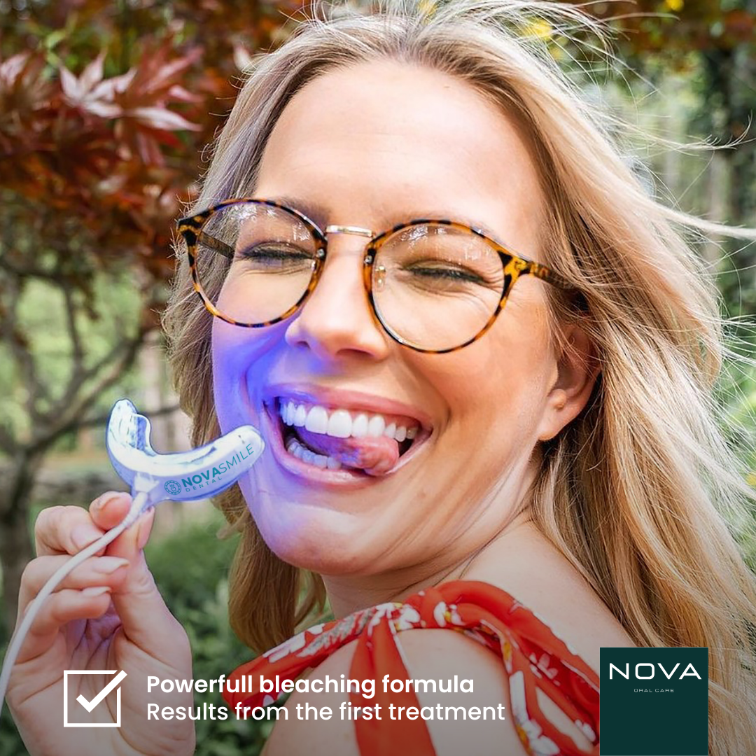 Original LED Dental Bleaching Kit - Nova® Oral Care | At-Home Teeth Whitening