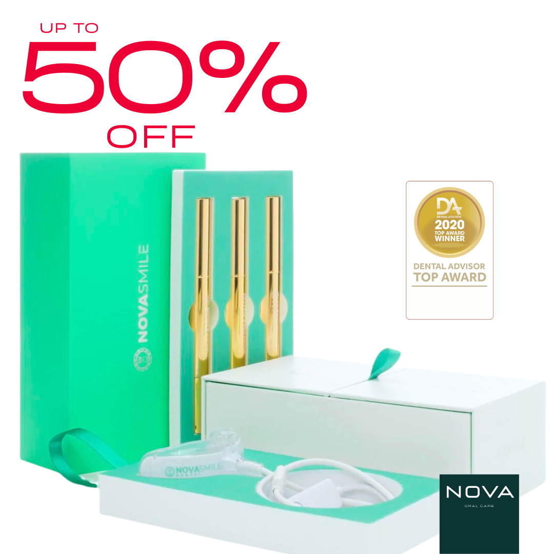 Original LED Dental Bleaching Kit - Nova® Oral Care | At-Home Teeth Whitening