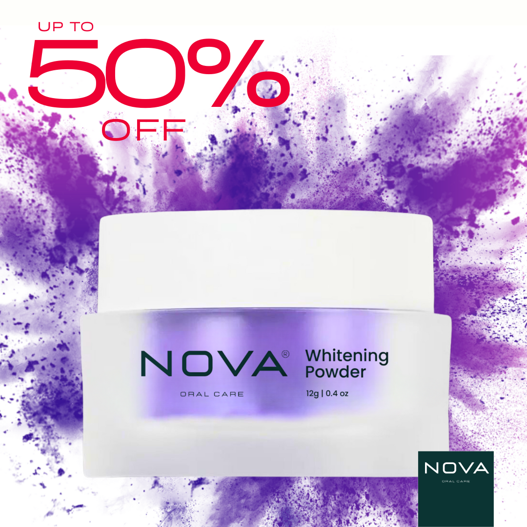 v34+ Whitening Powder - Nova® Oral Care | At-Home Teeth Whitening